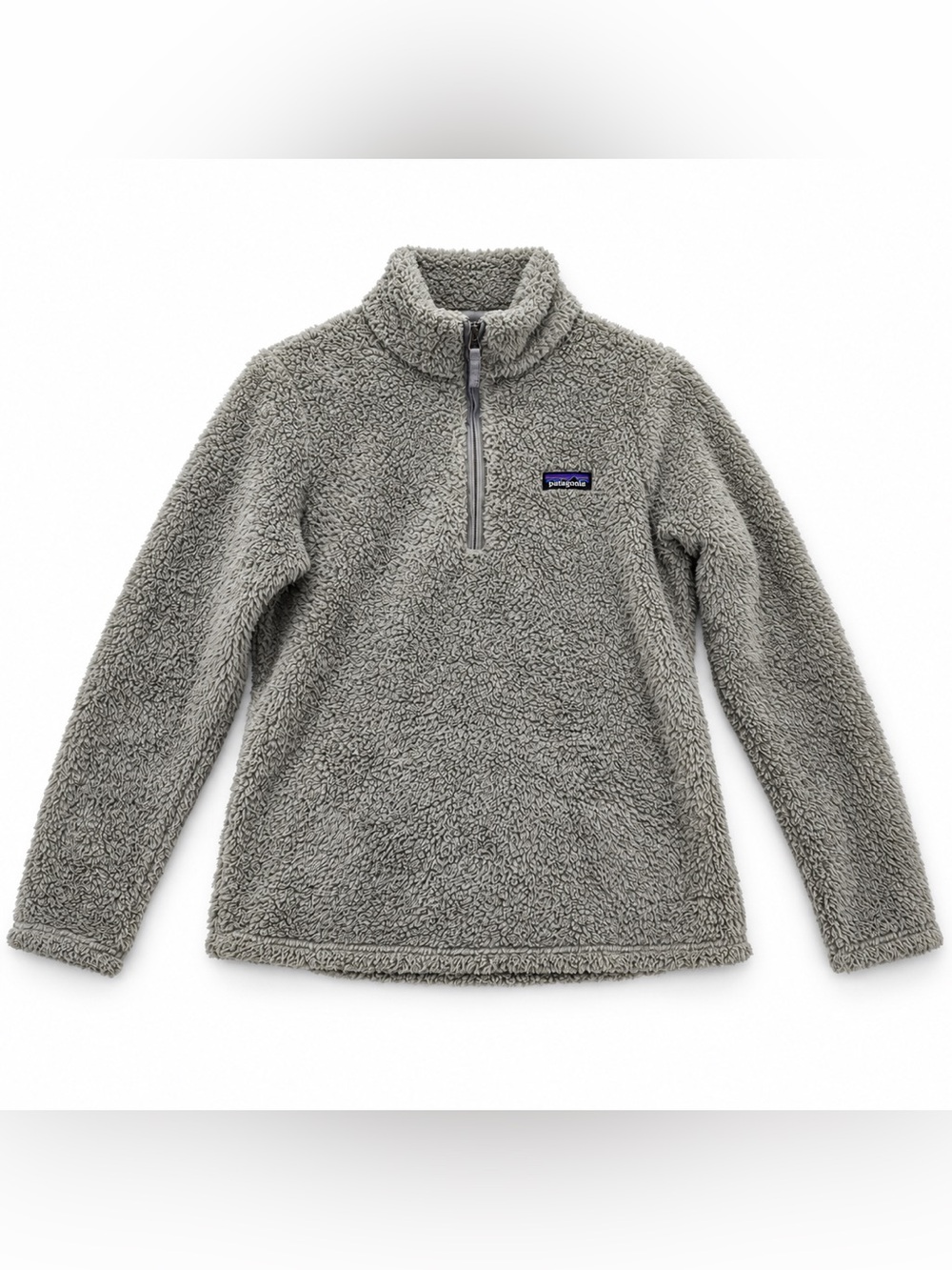 Patagonia Women’s Gray Fleece Pullover Size M US Outdoor Hiking